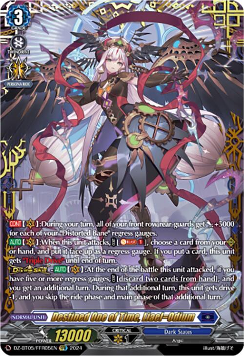 Image of Destined One of Time, Liael=Odium (DZ-BT05/FFR05EN) [Omniscient Awakening]