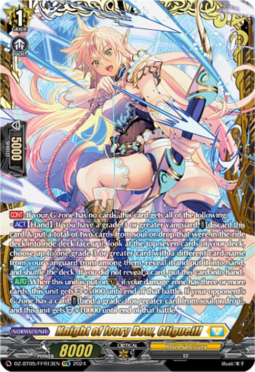 Image of Knight of Ivory Bow, Cligueill (DZ-BT05/FFR13EN) [Omniscient Awakening]