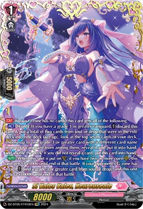 Image of Si Vales Valeo, Heureuseole (DZ-BT05/FFR19EN) [Omniscient Awakening]