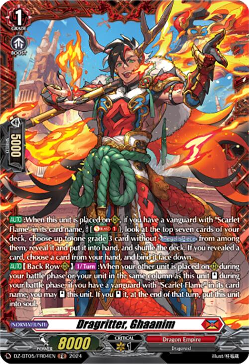 Image of Dragritter, Ghaanim (DZ-BT05/FR04EN) [Omniscient Awakening]