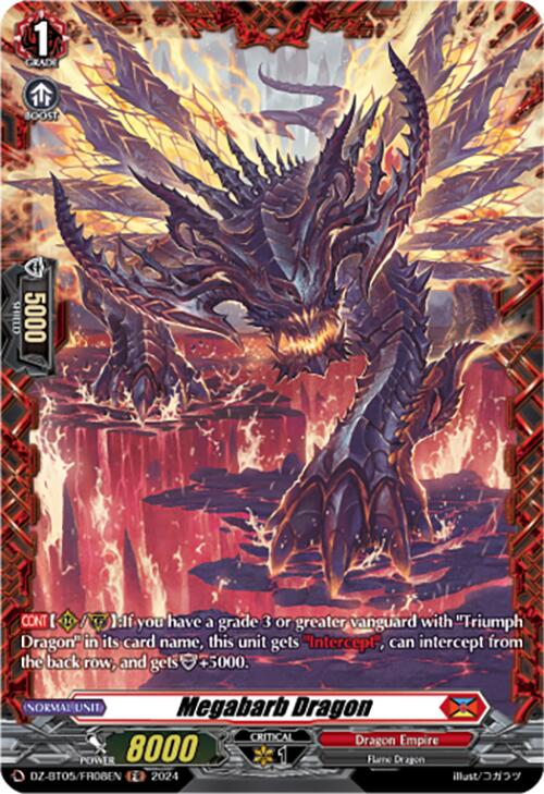 Image of Megabarb Dragon (DZ-BT05/FR08EN) [Omniscient Awakening]