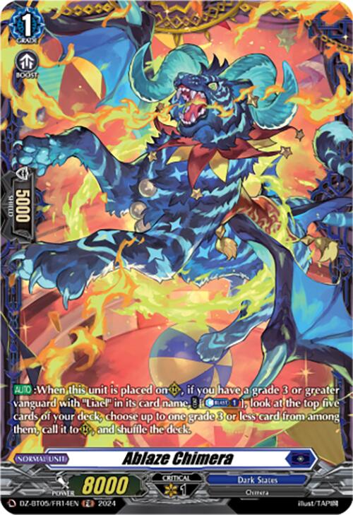 Image of Ablaze Chimera (DZ-BT05/FR14EN) [Omniscient Awakening]