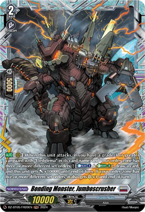 Image of Bonding Monster, Jumboscrusher (DZ-BT05/FR20EN) [Omniscient Awakening]