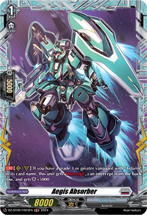 Image of Aegis Absorber (DZ-BT05/FR23EN) [Omniscient Awakening]