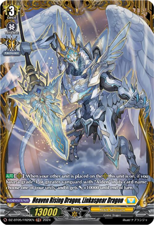 Image of Heaven Rising Dragon, Linkaspear Dragon (DZ-BT05/FR29EN) [Omniscient Awakening]