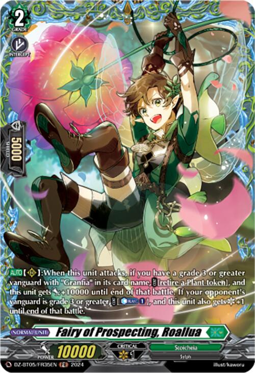 Image of Fairy of Prospecting, Roallua (DZ-BT05/FR35EN) [Omniscient Awakening]