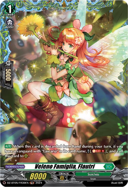 Image of Veleno Famiglia, Flautri (DZ-BT05/FR39EN) [Omniscient Awakening]
