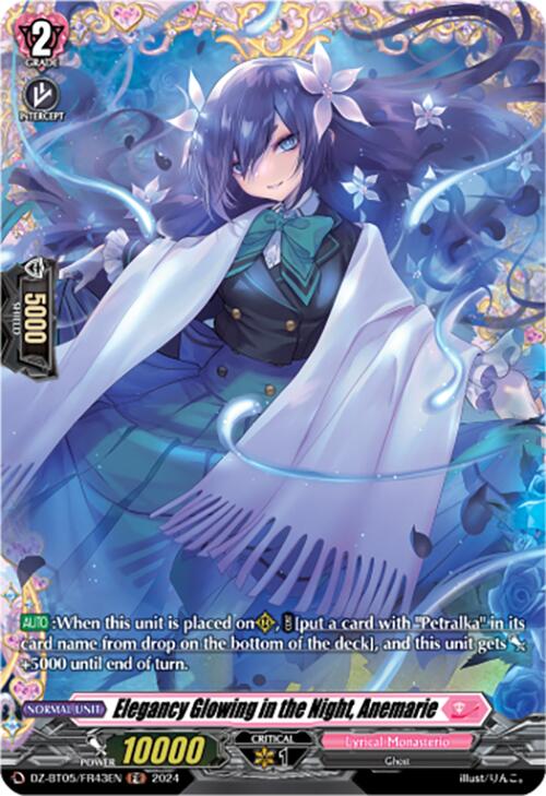 Image of Elegancy Glowing in the Night, Anemarie (DZ-BT05/FR43EN) [Omniscient Awakening]