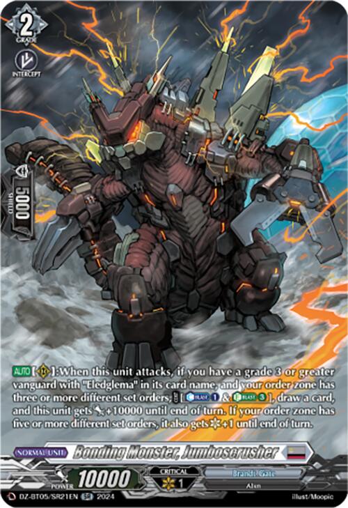 Image of Bonding Monster, Jumboscrusher (DZ-BT05/SR21EN) [Omniscient Awakening]