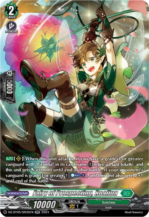 Image of Fairy of Prospecting, Roallua (DZ-BT05/SR35EN) [Omniscient Awakening]