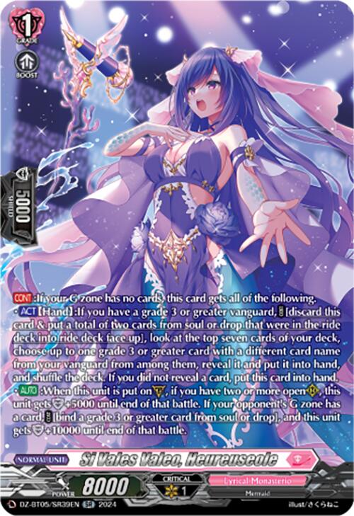 Image of Si Vales Valeo, Heureuseole (DZ-BT05/SR39EN) [Omniscient Awakening]