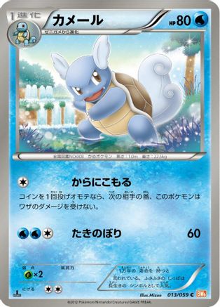 Image of Wartortle (013/059) - BW6 Cold Flare Unlimited