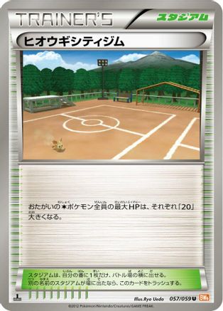Image of Aspertia City Gym (057/059) - BW6 Cold Flare 1st Edition