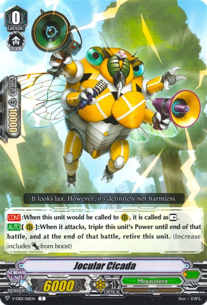 Image of Jocular Cicada (V-EB01/061EN) [The Destructive Roar]