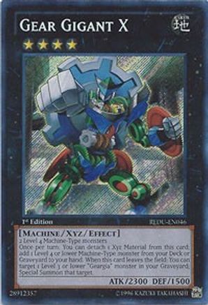 Image of Gear Gigant X [REDU-EN046] Secret Rare