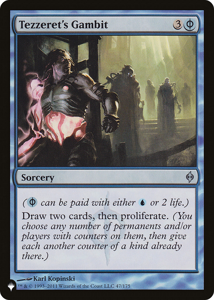 Image of Tezzeret's Gambit [The List]
