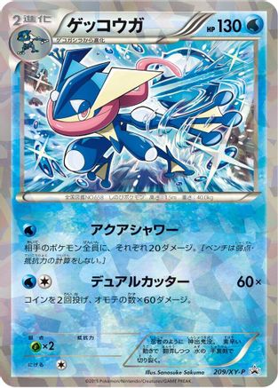Image of Greninja - 209/XY-P (209/XY-P) - XYP XY Promos Holofoil