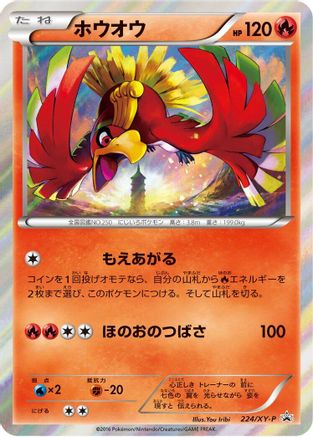 Image of Ho-Oh - 224/XY-P (224/XY-P) - XYP XY Promos Holofoil