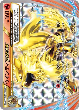 Image of Arcanine BREAK - 267/XY-P (267/XY-P) - XYP XY Promos Holofoil