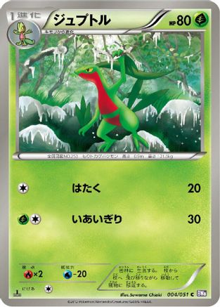 Image of Grovyle (004/051) - BW8 Spiral Force Unlimited