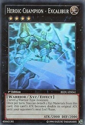Image of Heroic Champion - Excalibur [REDU-EN041] Ghost Rare