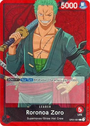 Image of Roronoa Zoro [One Piece Demo Deck Cards]