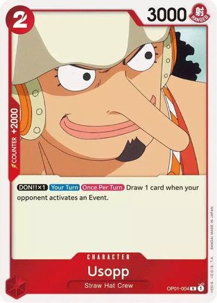 Image of Usopp [One Piece Demo Deck Cards]
