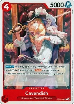 Image of Cavendish [One Piece Demo Deck Cards]