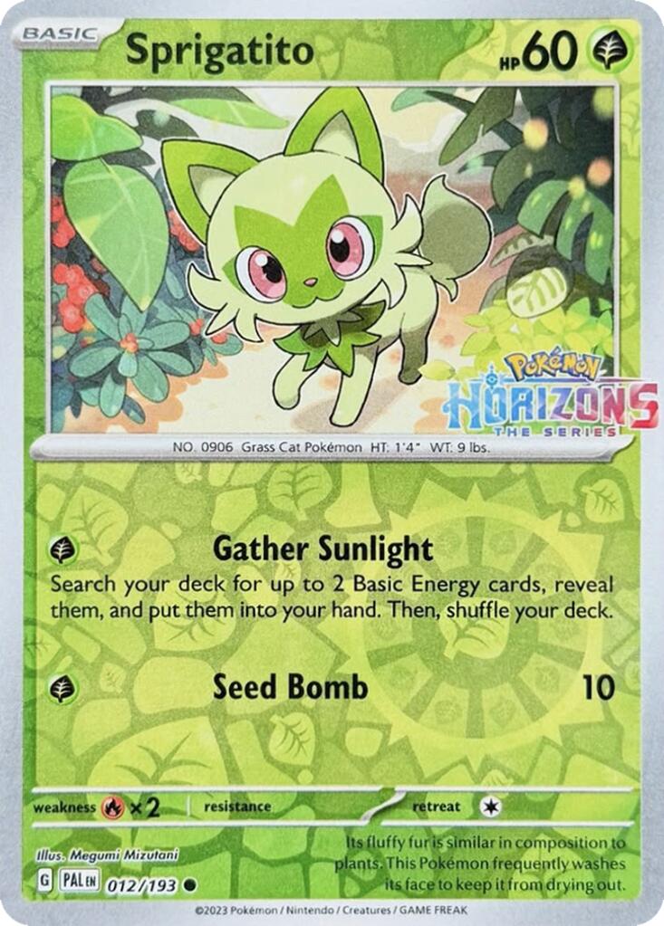 Image of Sprigatito (012/193) [Miscellaneous Cards]