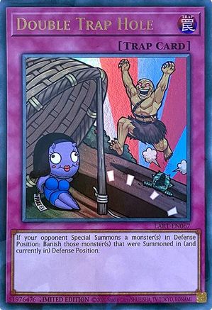 Image of Double Trap Hole [LART-EN067] Ultra Rare