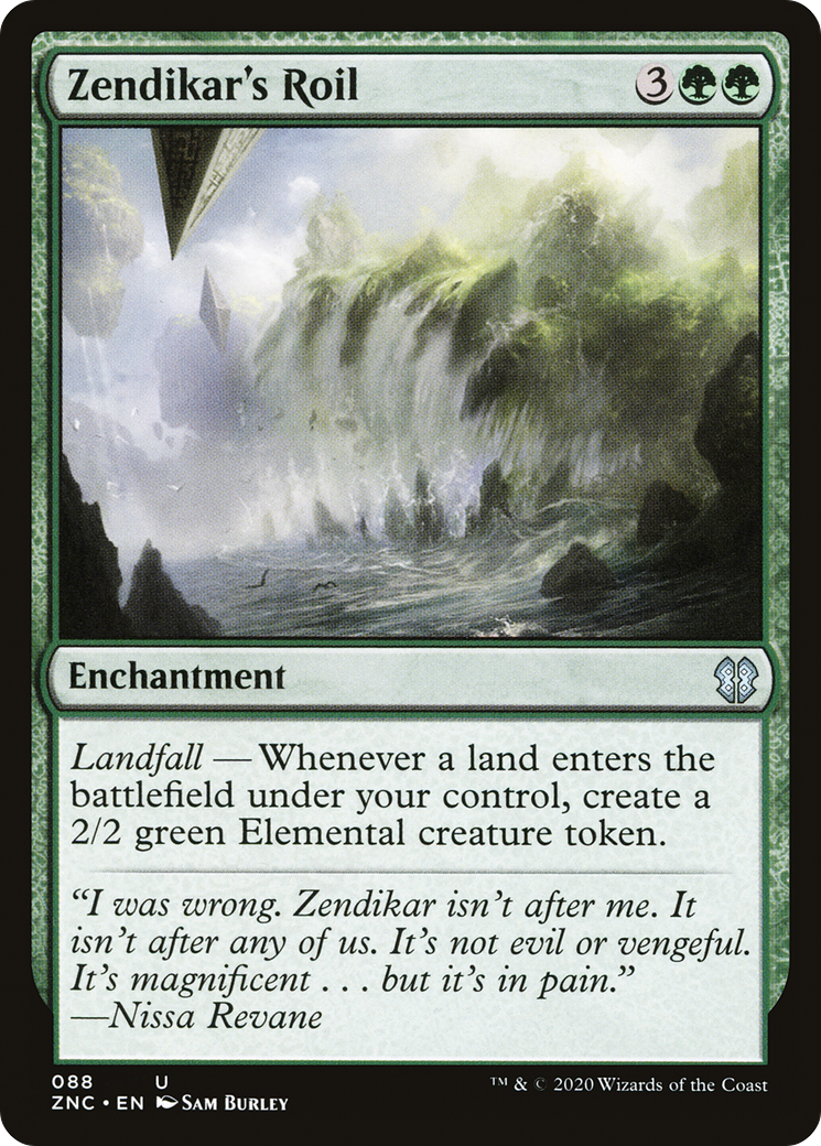 Image of Zendikar's Roil [Zendikar Rising Commander]
