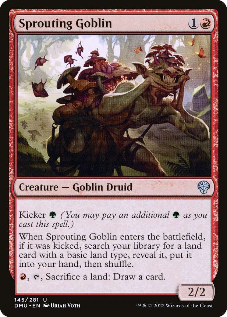 Image of Sprouting Goblin [Dominaria United]