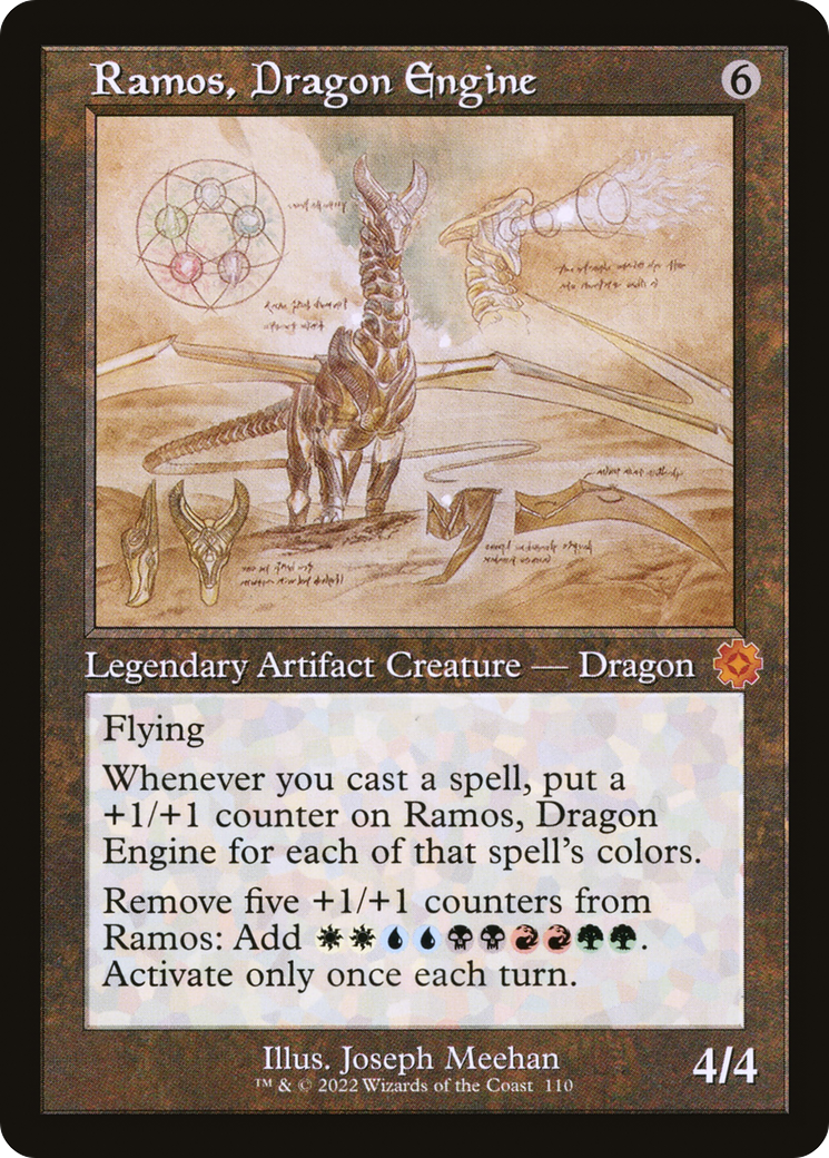 Image of Ramos, Dragon Engine (Retro Schematic) [The Brothers' War Retro Artifacts]