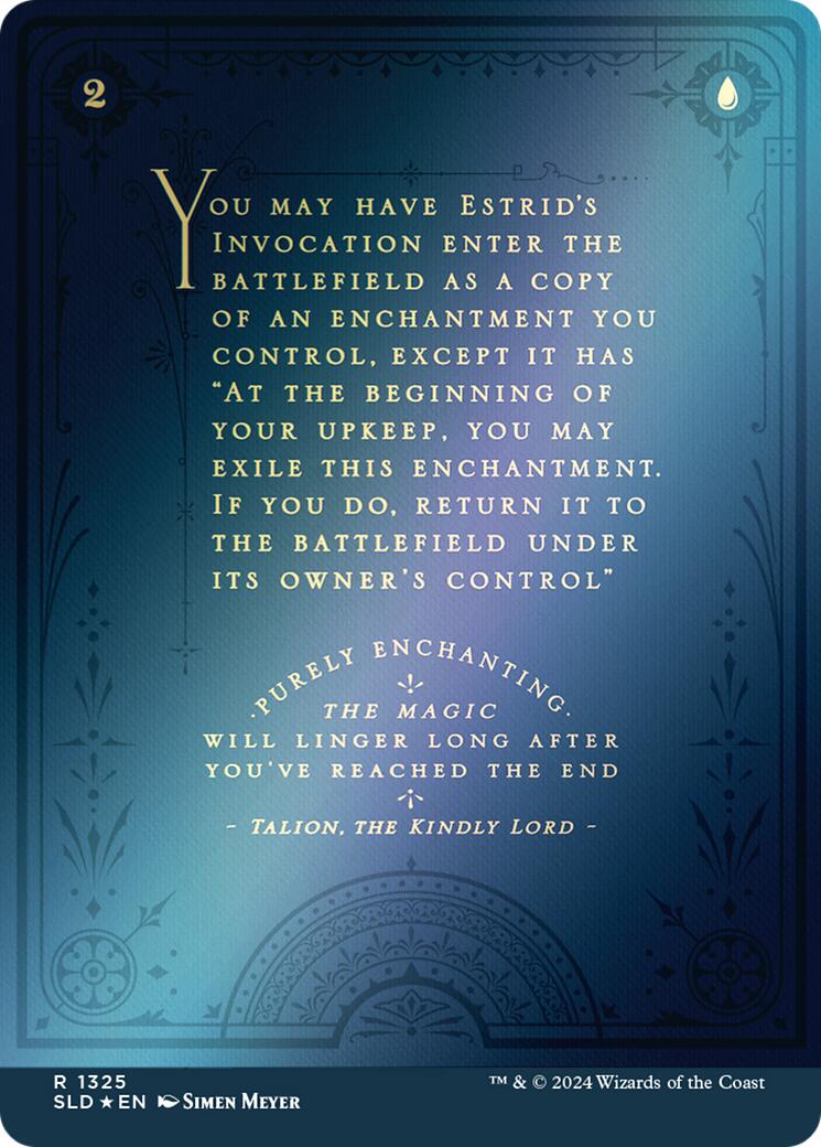 Image of Estrid's Invocation [Secret Lair Drop Series]