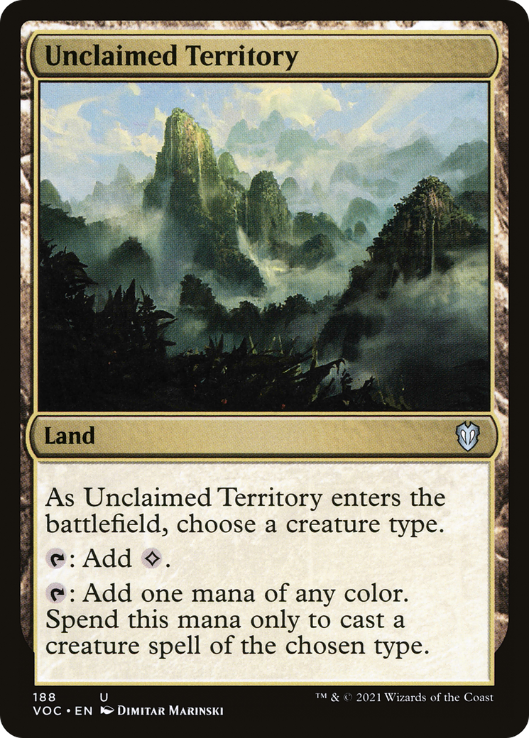 Image of Unclaimed Territory [Innistrad: Crimson Vow Commander]