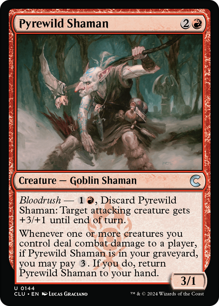 Image of Pyrewild Shaman [Ravnica: Clue Edition]