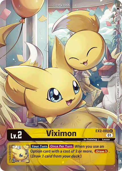 Image of Viximon [EX2-003] (Alternate Art) [Digital Hazard]