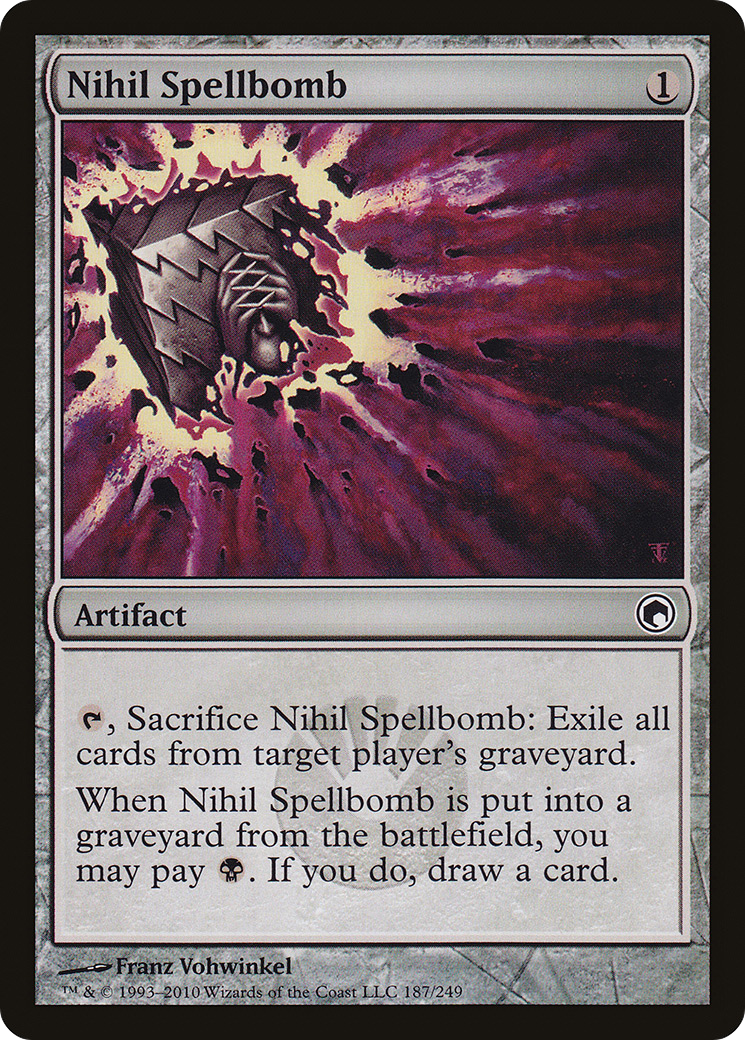 Image of Nihil Spellbomb [Scars of Mirrodin]