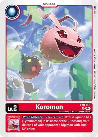 Image of Koromon [EX8-001] [Chain of Liberation]