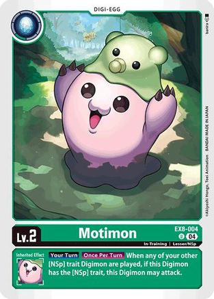 Image of Motimon [EX8-004] [Chain of Liberation]