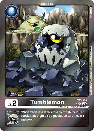 Image of Tumblemon [EX8-005] (Limited Foil) [Chain of Liberation]