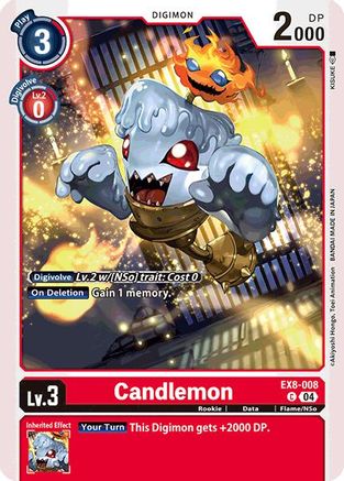 Image of Candlemon [EX8-008] [Chain of Liberation]