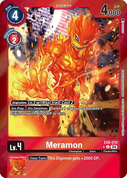 Image of Meramon [EX8-010] (Limited Foil) [Chain of Liberation]