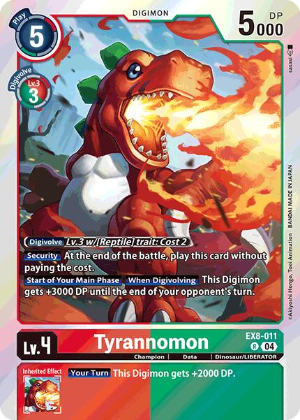 Image of Tyrannomon [EX8-011] [Chain of Liberation]