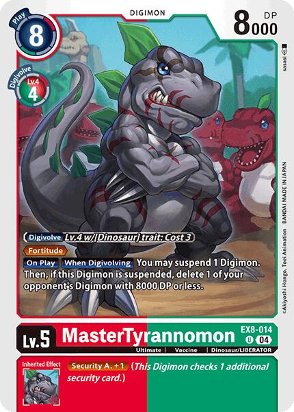Image of MasterTyrannomon [EX8-014] [Chain of Liberation]