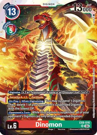 Image of Dinomon [EX8-016] [Chain of Liberation]
