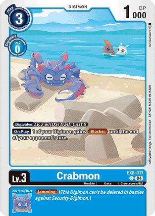 Image of Crabmon [EX8-017] [Chain of Liberation]