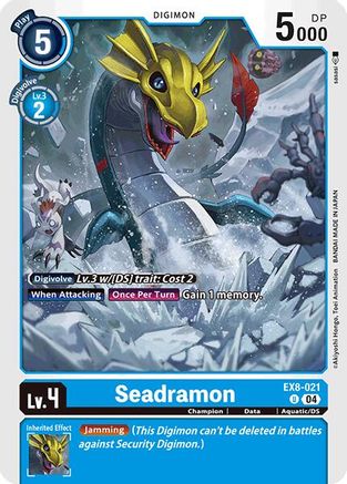 Image of Seadramon [EX8-021] [Chain of Liberation]