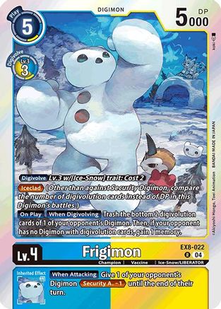 Image of Frigimon [EX8-022] [Chain of Liberation]