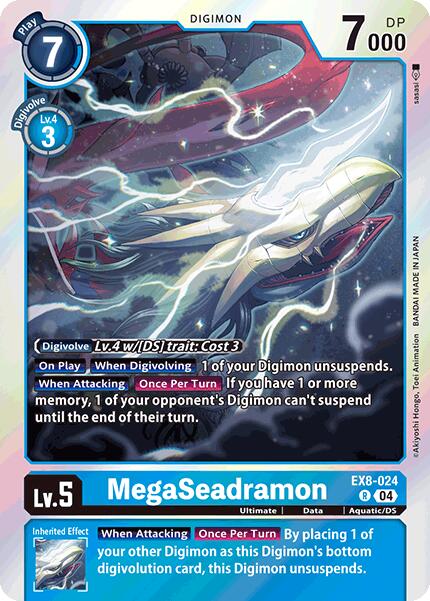 Image of MegaSeadramon [EX8-024] [Chain of Liberation]